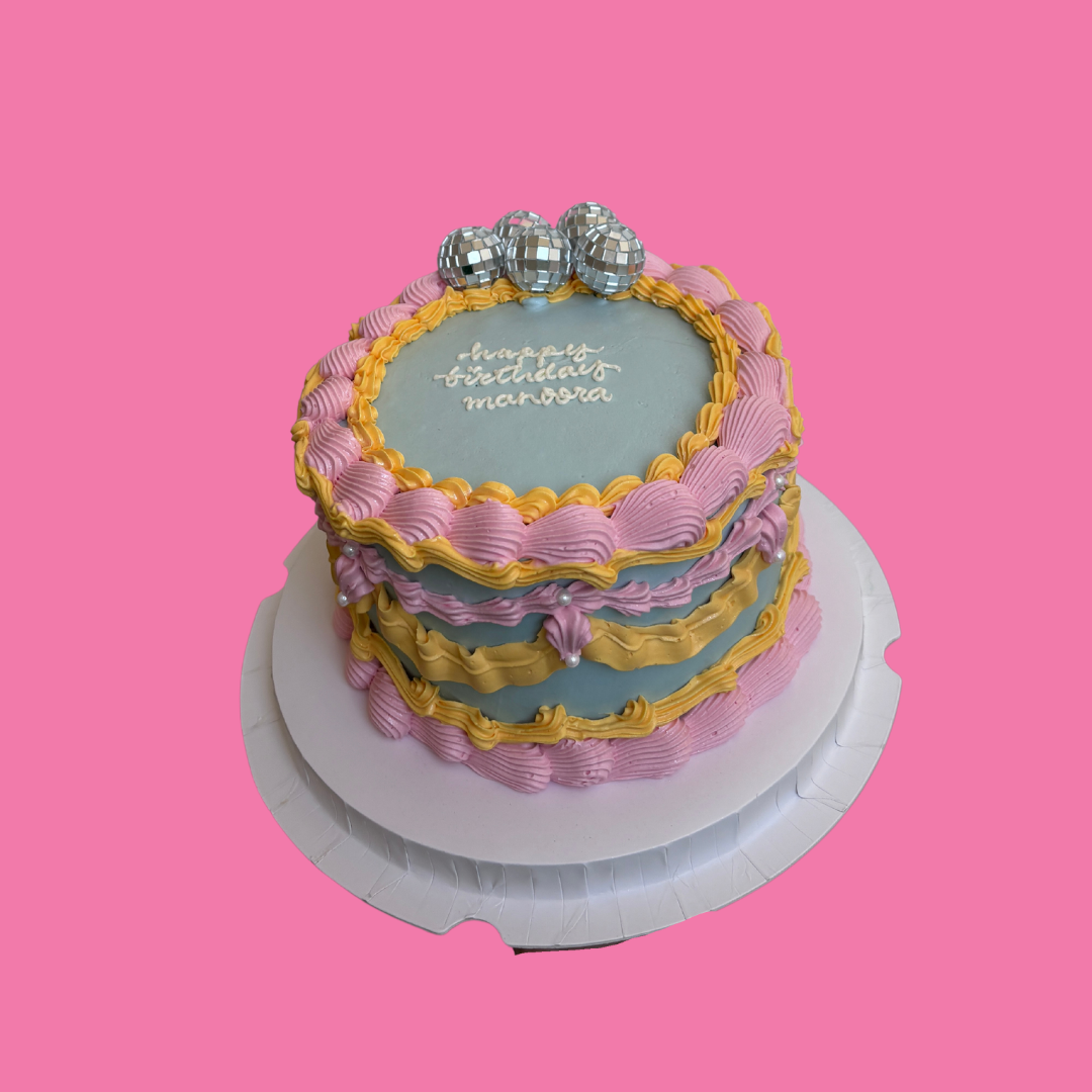 Disco Retro Cake