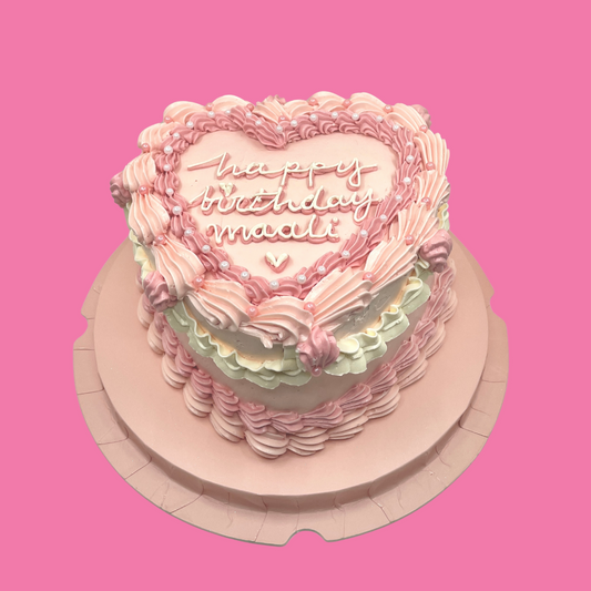 Pink Vintage Cake