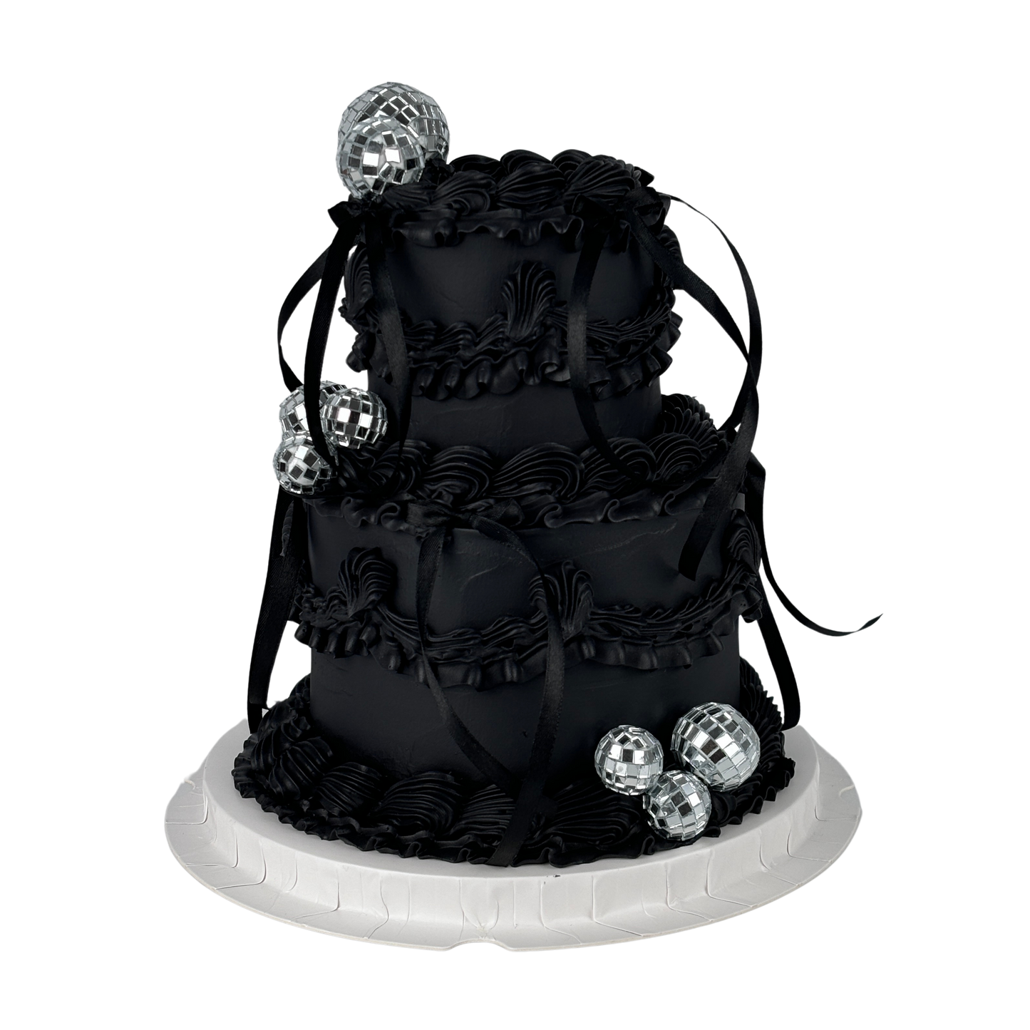 Two Tier Disco Cake