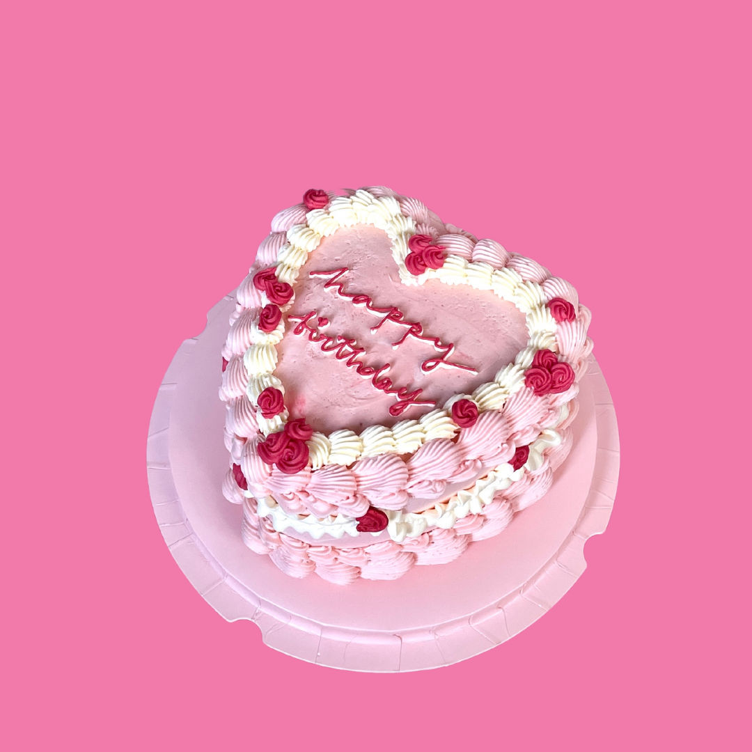 Vintage Pink and Red