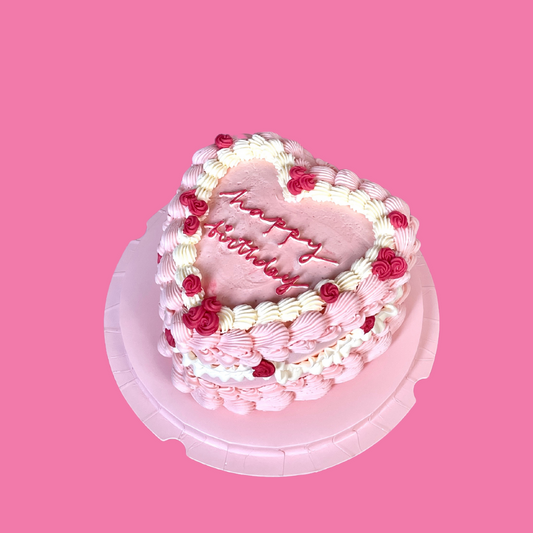 Vintage Pink and Red