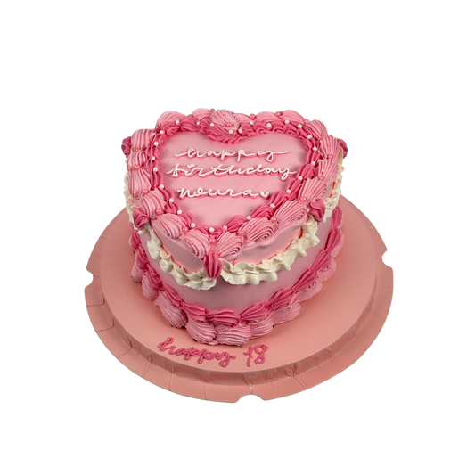 Pink Vintage Cake