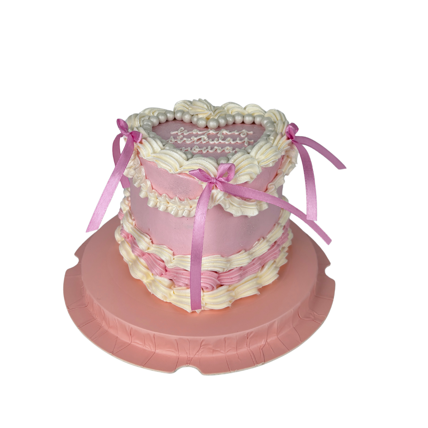 Pearl Bow Cake