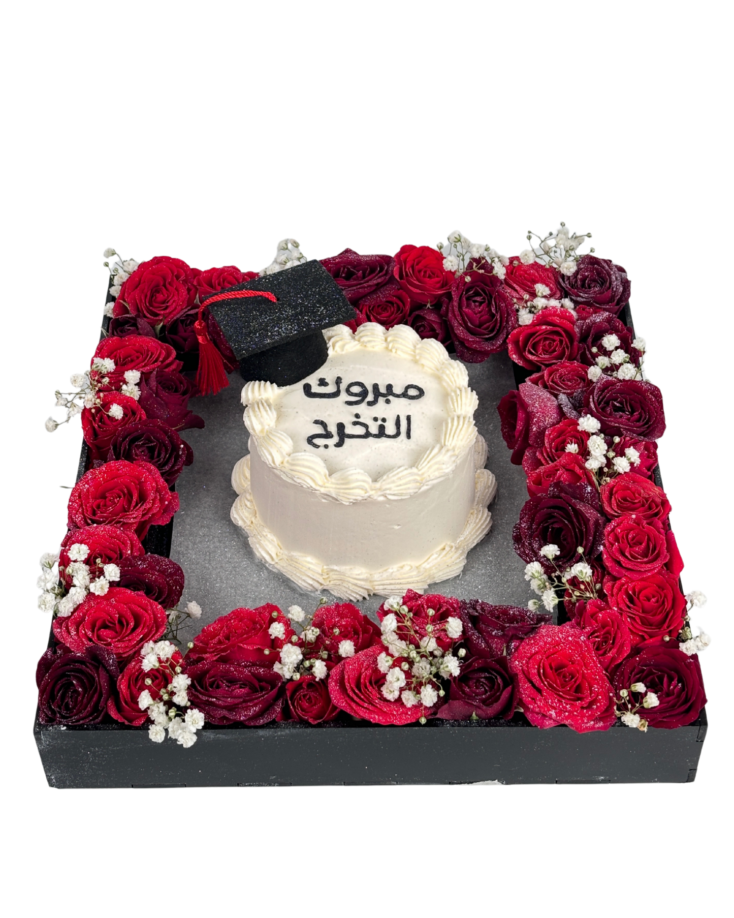 Graduation Flower Tray