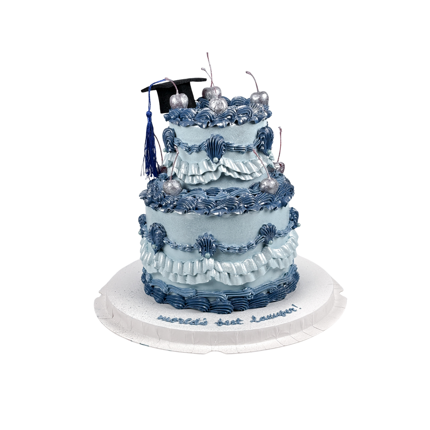 Blue Vintage Cake