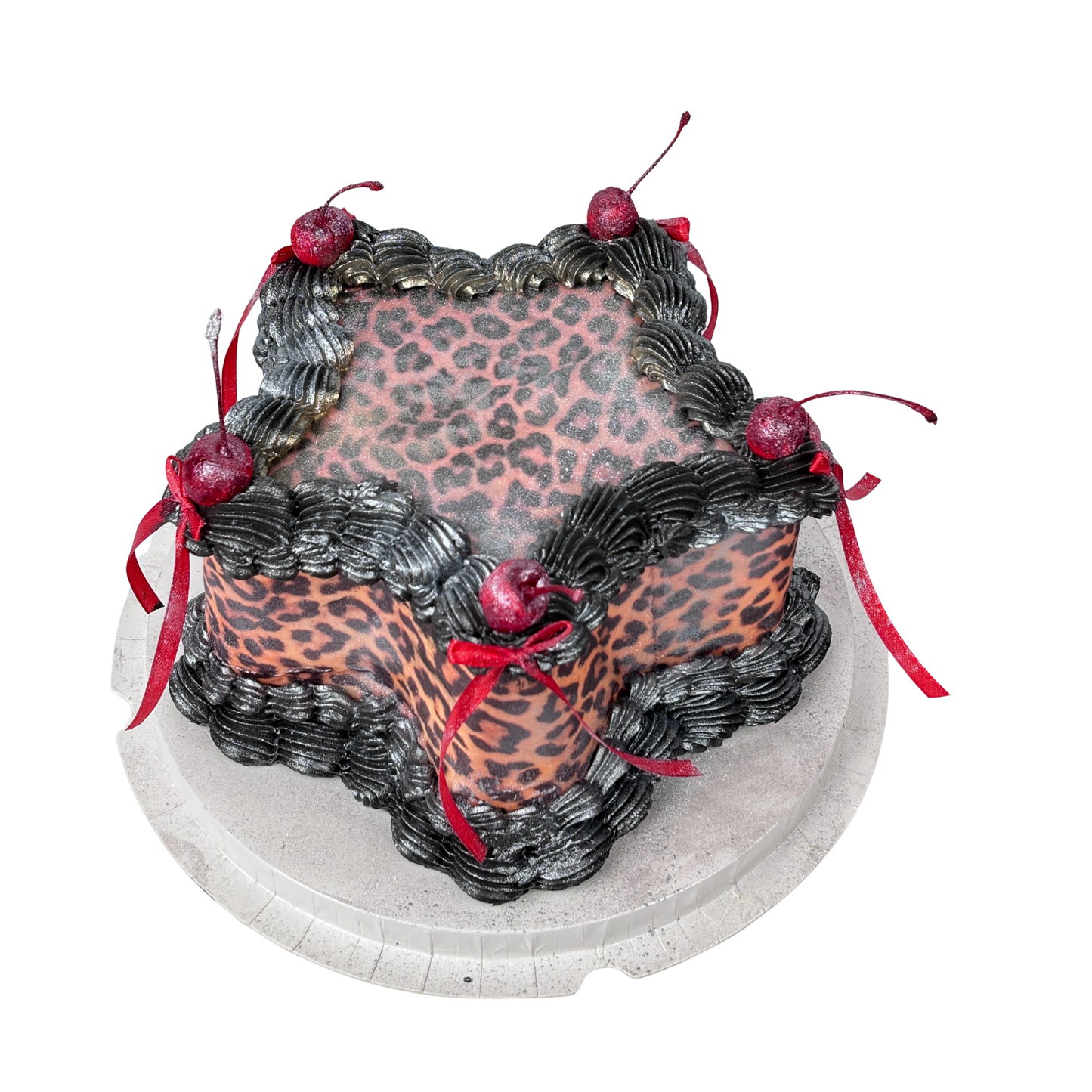 Star Leopard Cake
