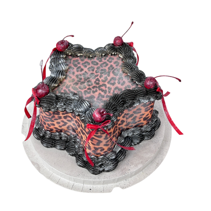 Star Leopard Cake