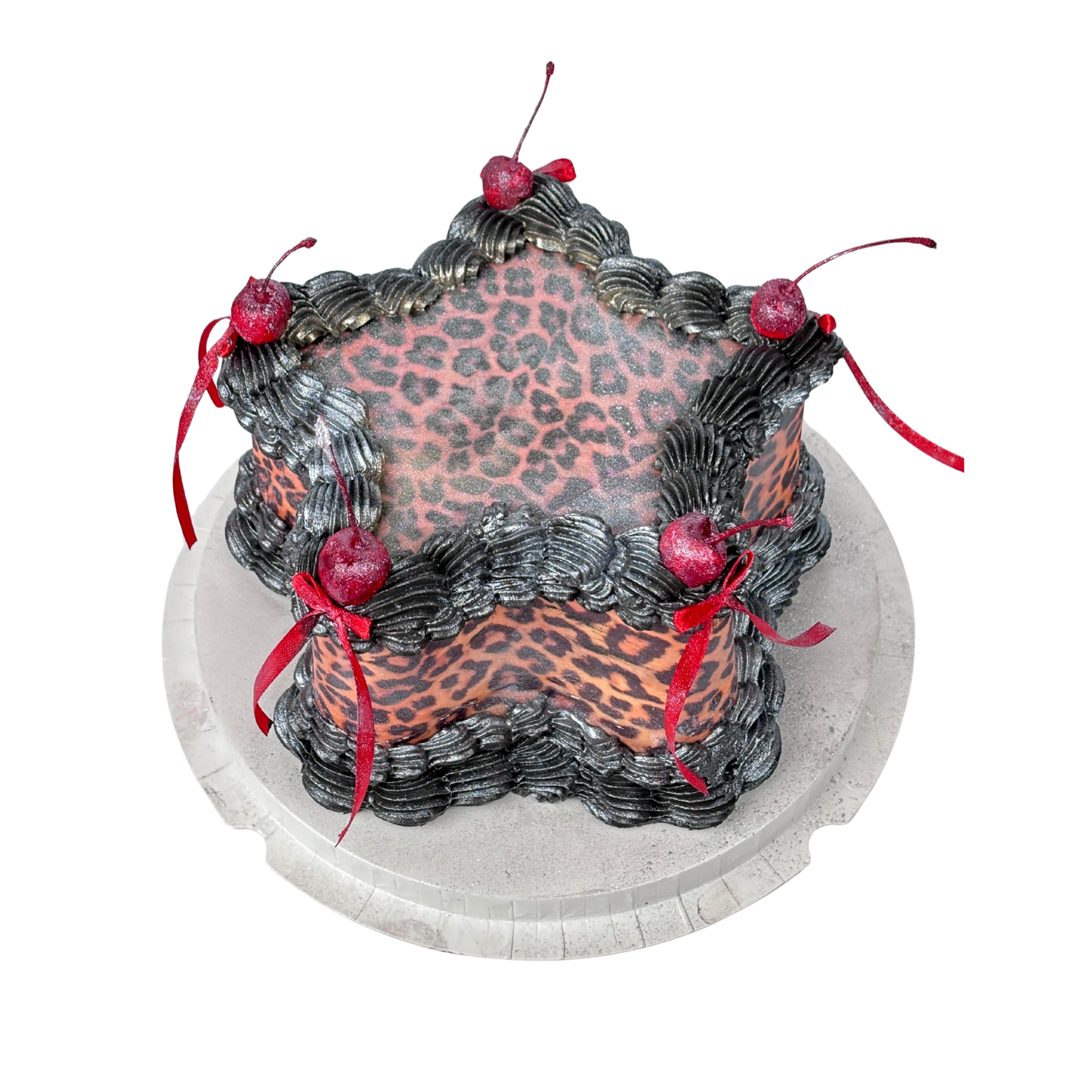 Star Leopard Cake