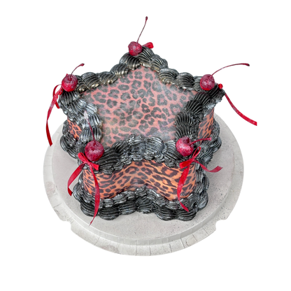 Star Leopard Cake