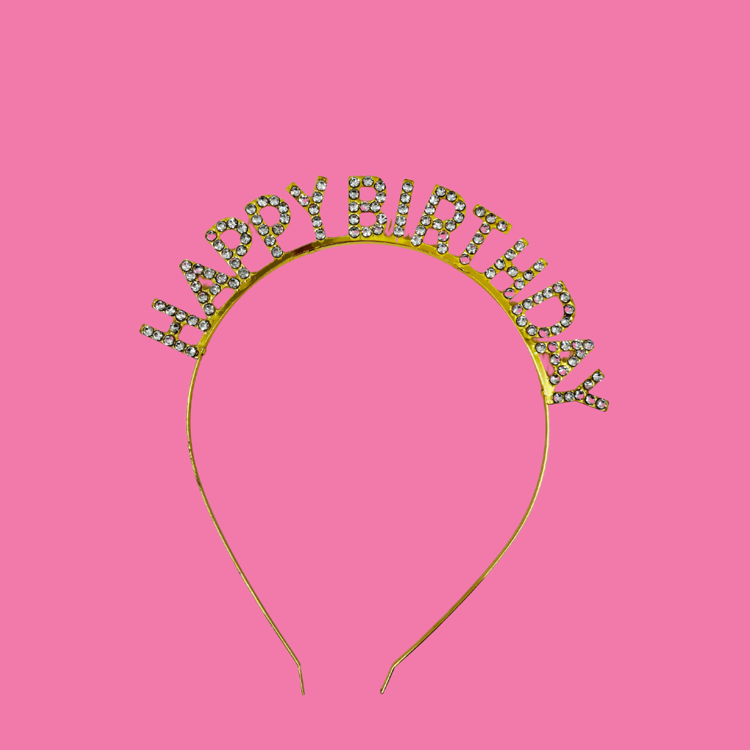 Happy Birthday Headpiece