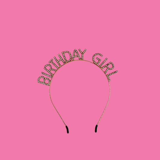 Birthday Girl Headpiece Rose Gold