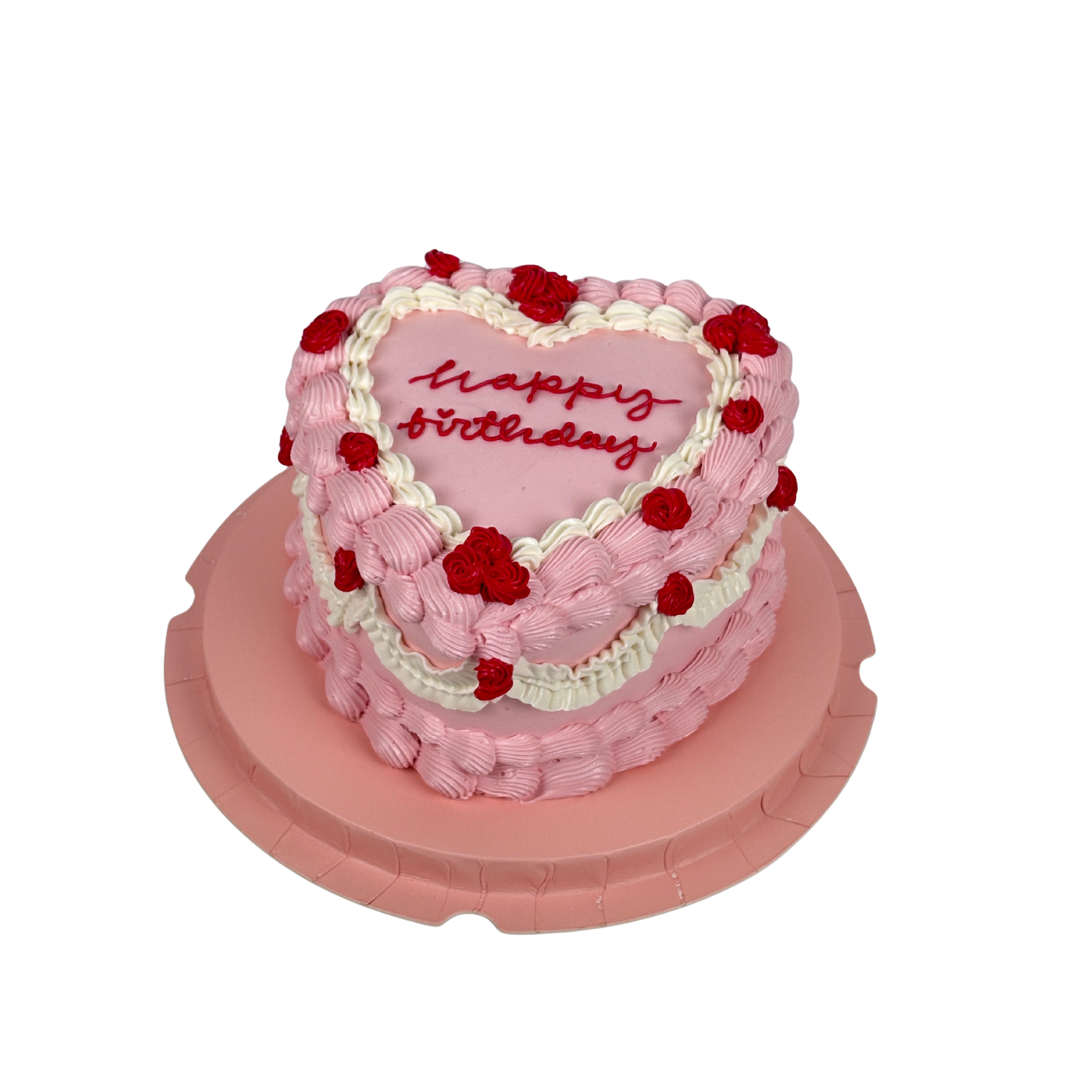 Vintage Pink and Red