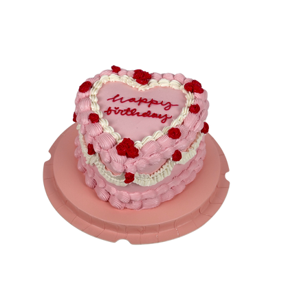 Vintage Pink and Red