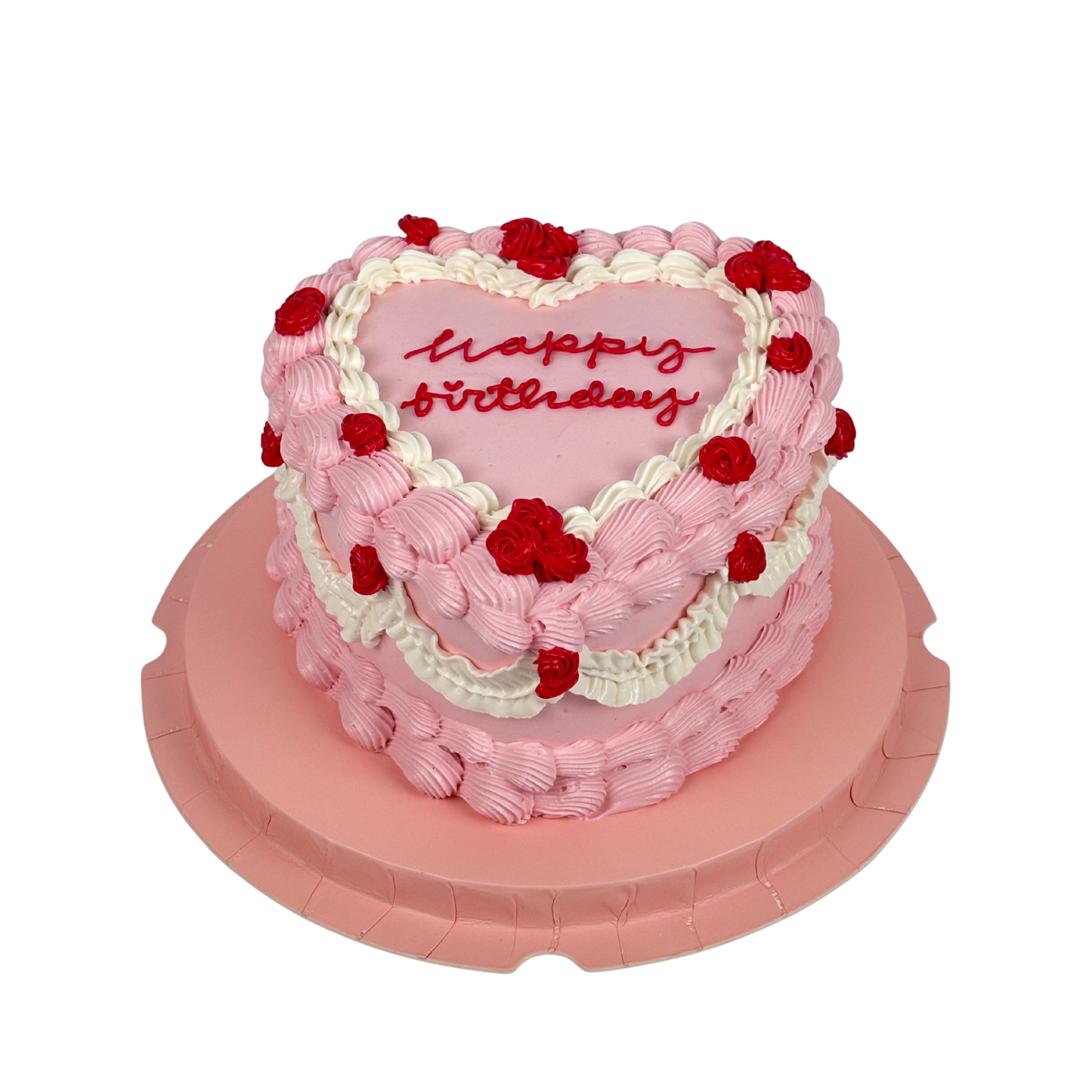 Vintage Pink and Red