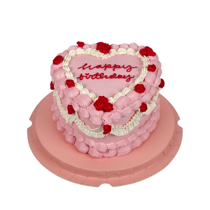 Vintage Pink and Red