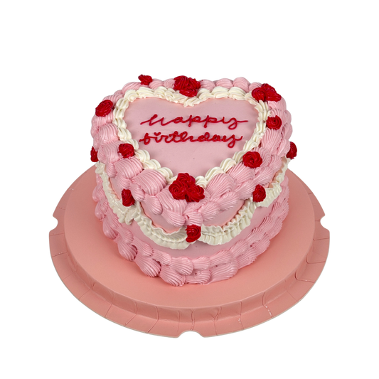 Vintage Pink and Red