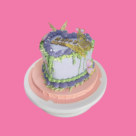 Purple Fairy Cake