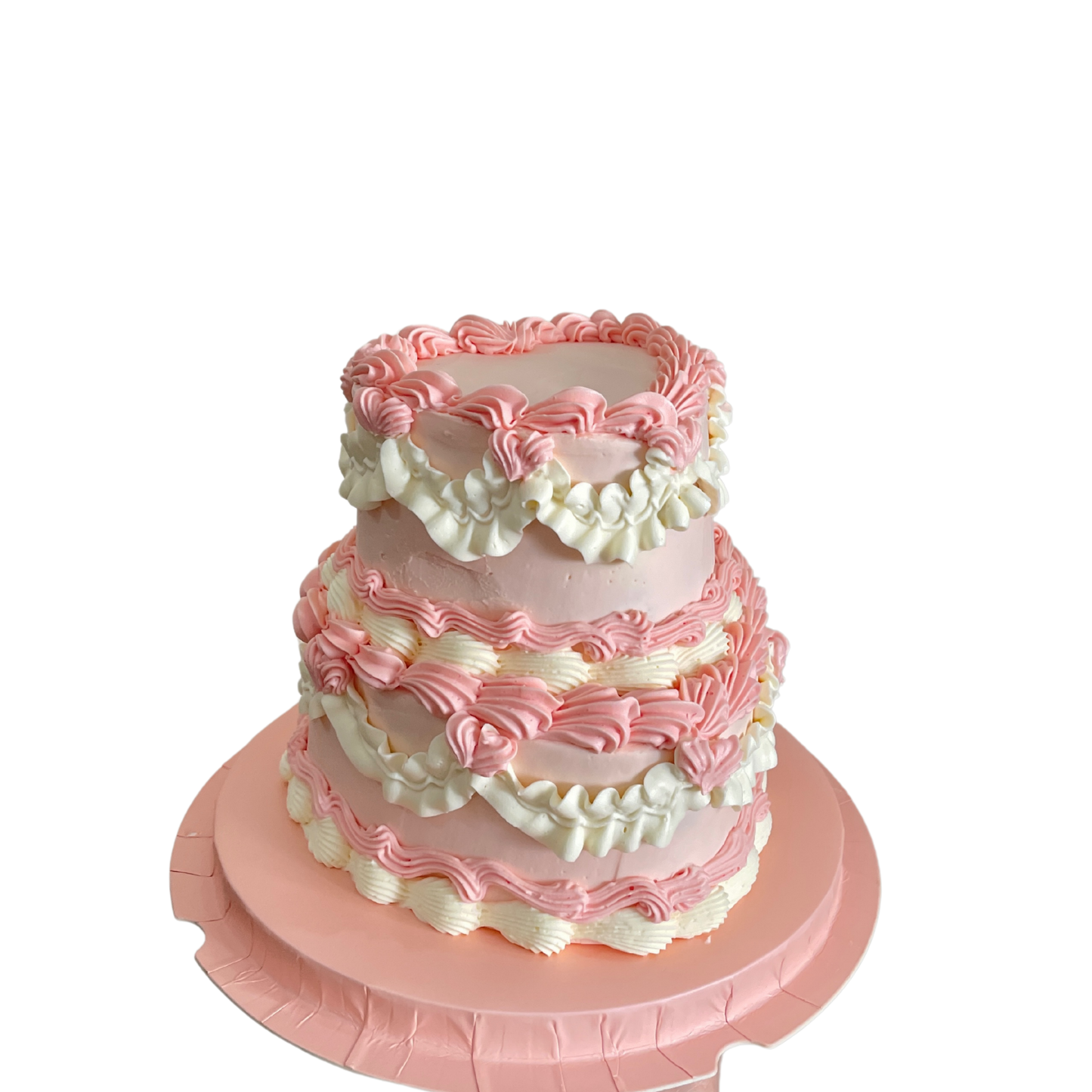 Pink Heart Double Layer