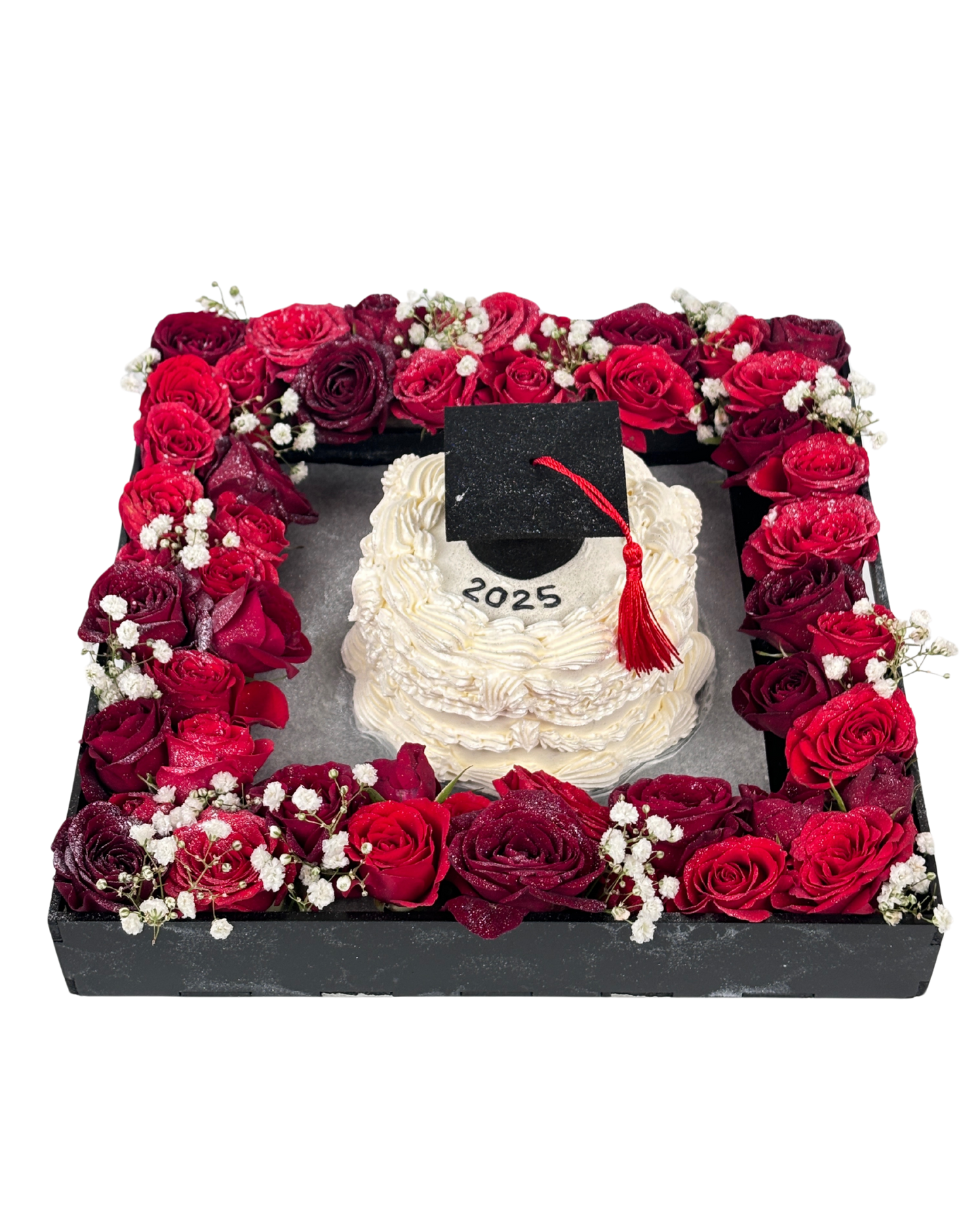 Graduation Flower Tray 2