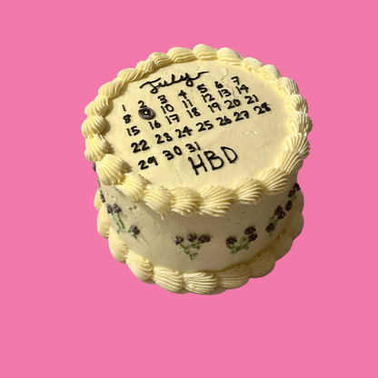 Calendar Cake