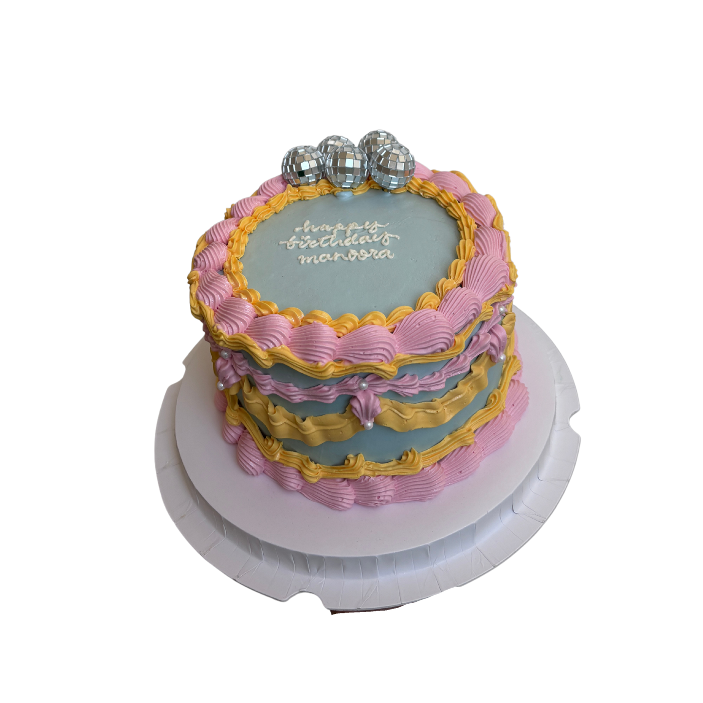 Disco Retro Cake