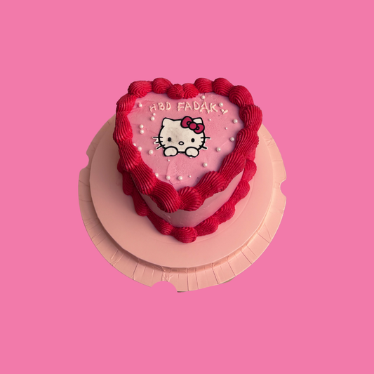 Hello Kitty Printed Cake