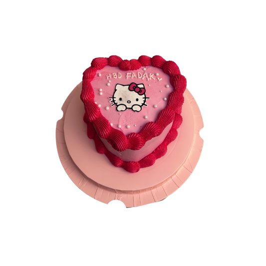 Hello Kitty Printed Cake