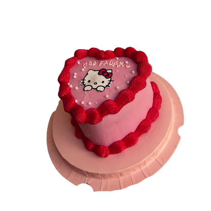 Hello Kitty Printed Cake