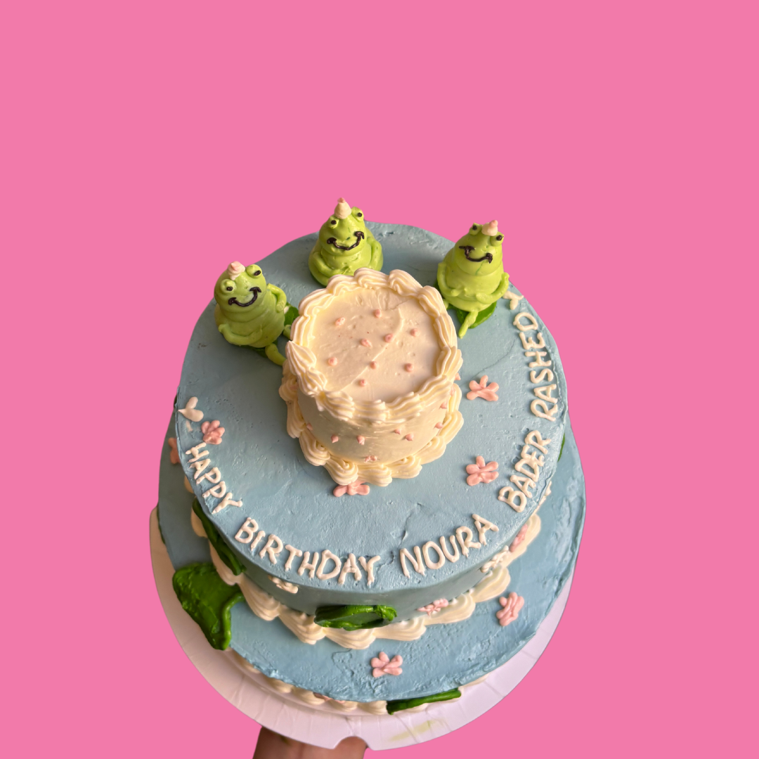 Frogs Cake